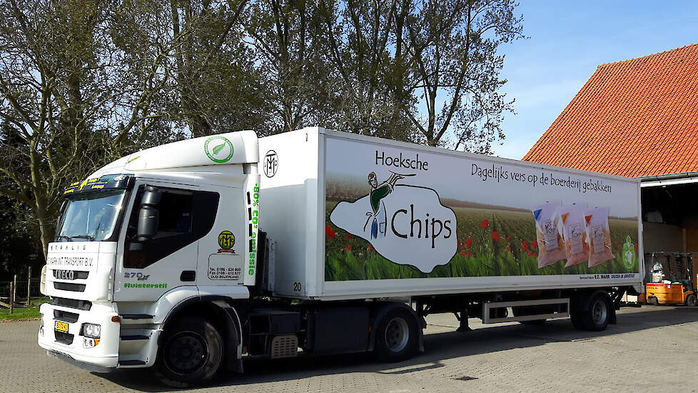 Bij de Hoeksche Hoeve - producent van Hoeksche chips - is het startschot gegeven voor het Foodlab.