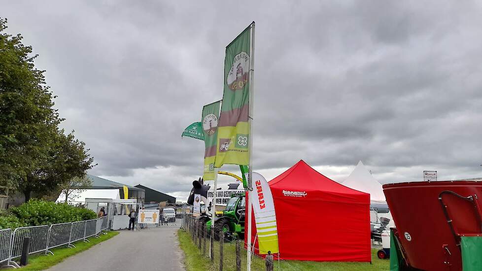 Deze bewolkte lucht klaart al snel op als de beurs eenmaal begonnen is.