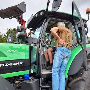 Voor een trekker gekocht wordt moet er wel even in gezeten worden.