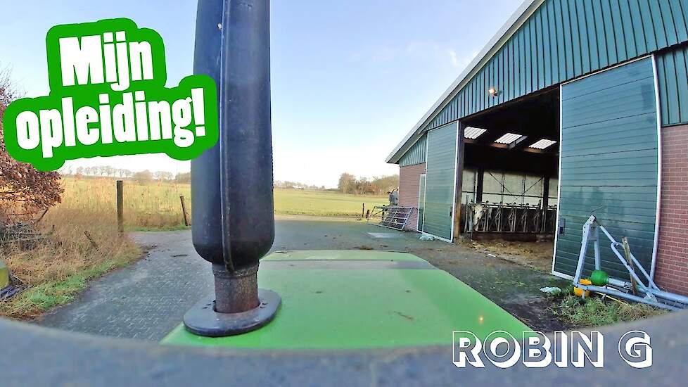 Mijn opleiding! - Robin Groen's vlog #3 - Vloggende jonge boeren