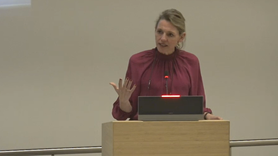 Mirjam Sterk, Landbouwgedeputeerde in de provincie Utrecht.
