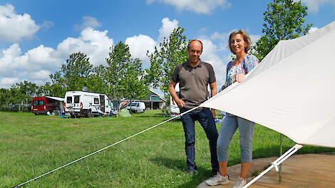 Kees en Nicole Nieuwendijk: „Het is belangrijk van tevoren te bedenken of je de camping in het agrarische bedrijf wil integreren of niet.”