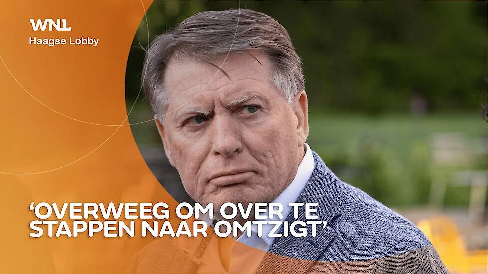 LTO-voorman Van der Tak overweegt overstap naar partij Pieter Omtzigt