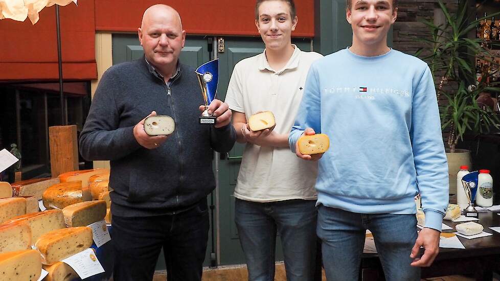 De familie Hogendoorn won in de categorie 'andere dan boerenkaas'.