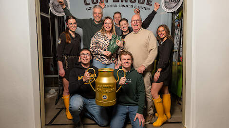 Het team van de winnende Arcadia Boerderij.