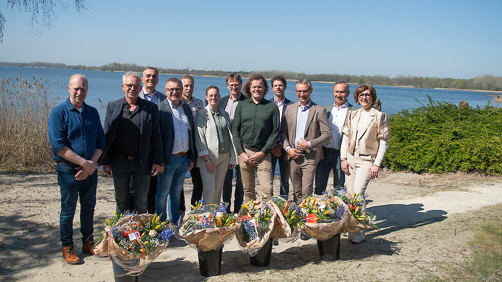 De benoemde nieuwe provinciale bestuurders van LTO-Noord.