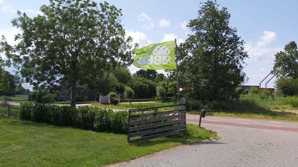 Video: Koos Cromwijk start vlaggenactie om landbouwminister Femke Wiersma te steunen