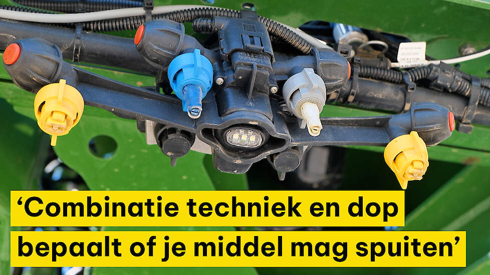 Innoveren in spuittechniek om middelen daar te krijgen waar ze het meeste effect hebben