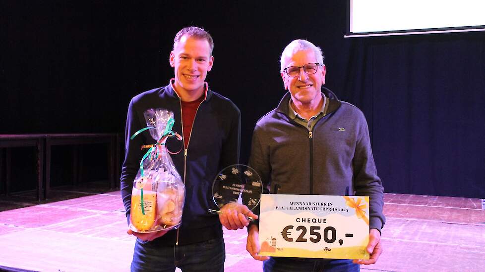 'Sterk in Plattelandsnatuurprijs' prooi voor De Klaverhoeve in Oosthuizen